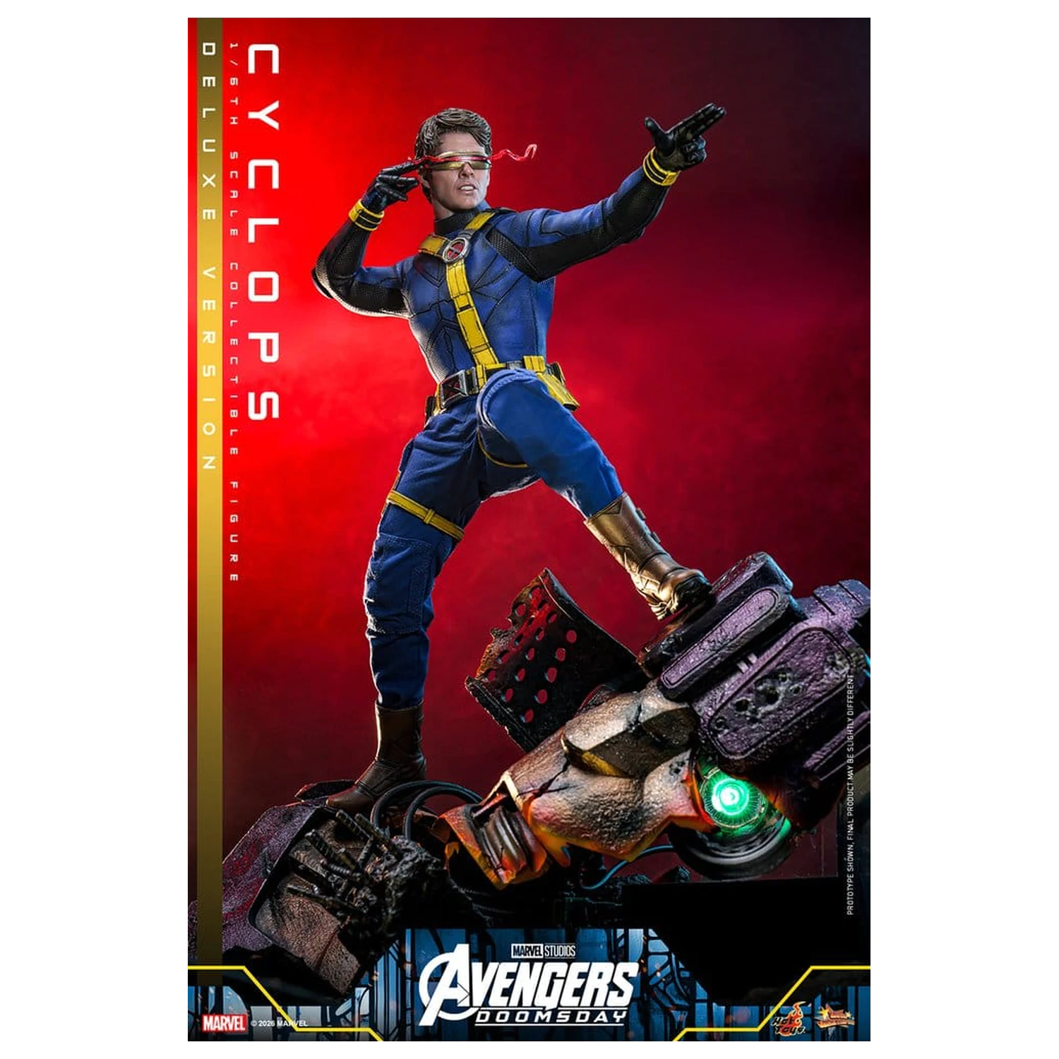 Avengers: Doomsday Movie Masterpiece Action Figure 1/6 Cyclops (Deluxe Version) 30 cm product photo