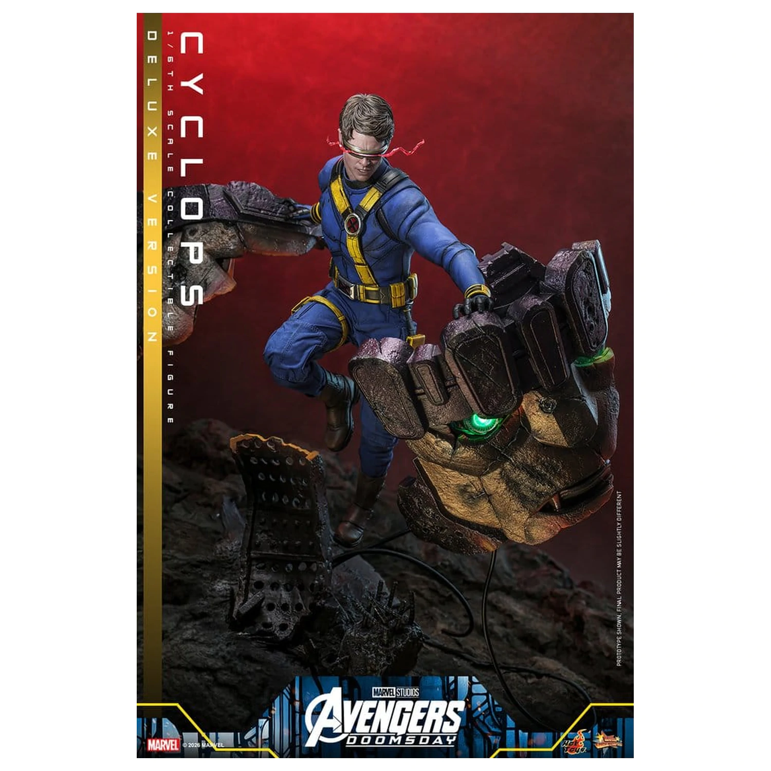 Avengers: Doomsday Movie Masterpiece Action Figure 1/6 Cyclops (Deluxe Version) 30 cm product photo