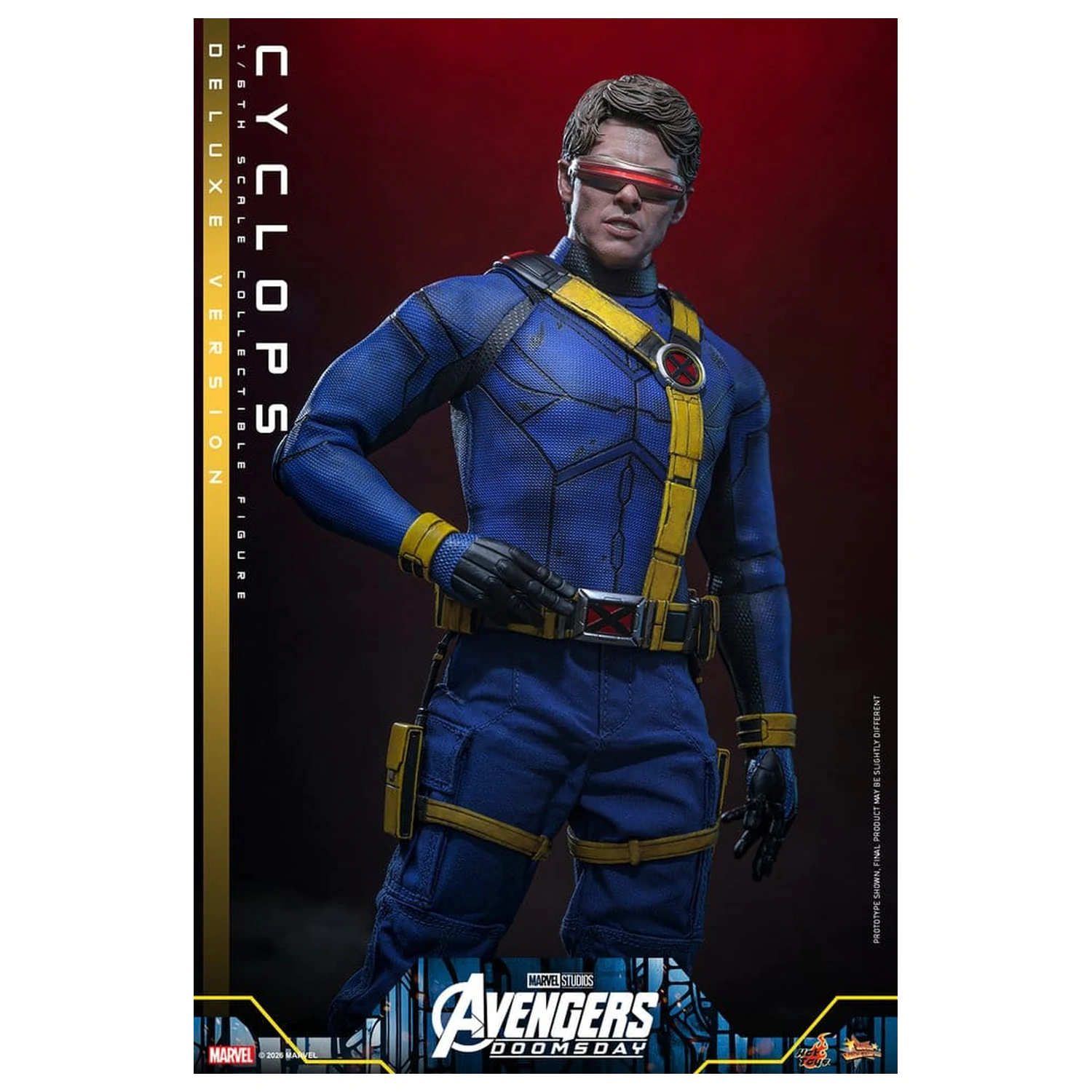 Avengers: Doomsday Movie Masterpiece Action Figure 1/6 Cyclops (Deluxe Version) 30 cm product photo