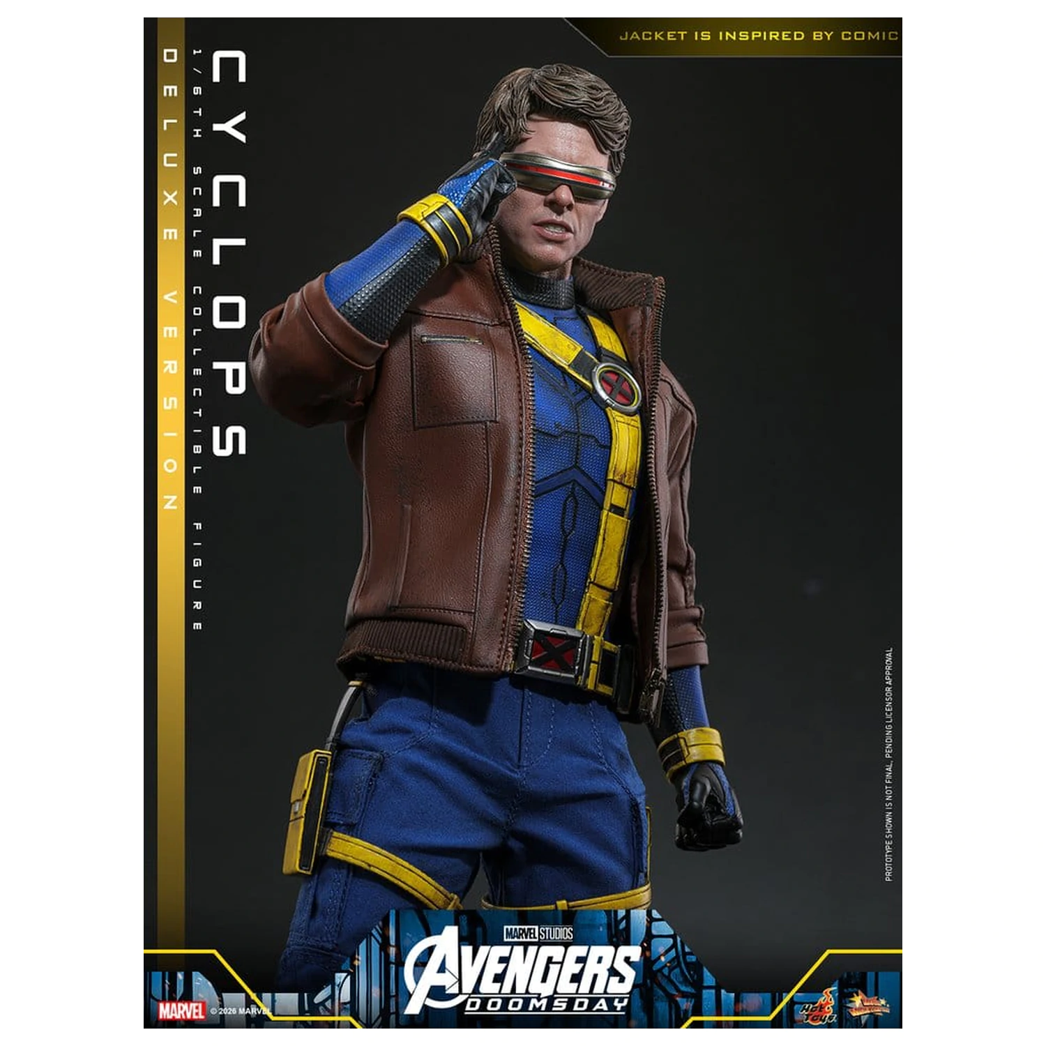 Avengers: Doomsday Movie Masterpiece Action Figure 1/6 Cyclops (Deluxe Version) 30 cm product photo