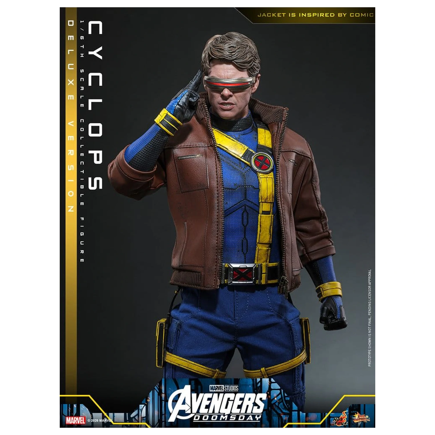 Avengers: Doomsday Movie Masterpiece Action Figure 1/6 Cyclops (Deluxe Version) 30 cm product photo