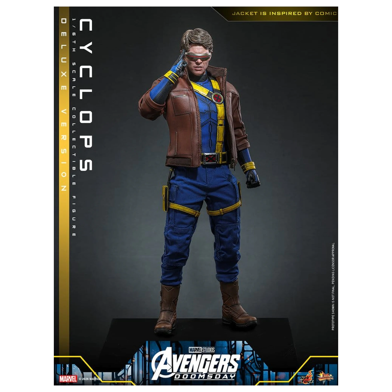 Avengers: Doomsday Movie Masterpiece Action Figure 1/6 Cyclops (Deluxe Version) 30 cm product photo