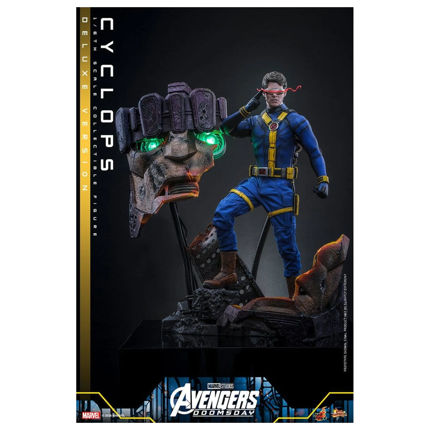 Avengers: Doomsday Movie Masterpiece Action Figure 1/6 Cyclops (Deluxe Version) 30 cm product photo