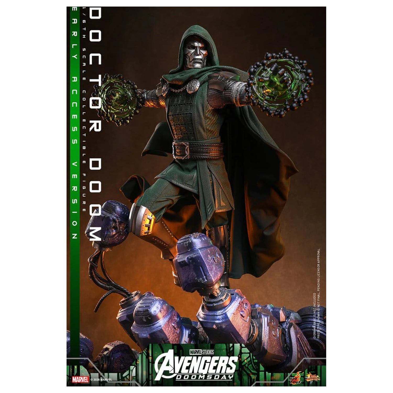 Avengers: Doomsday Movie Masterpiece Action Figure 1/6 Doctor Doom 31 cm product photo