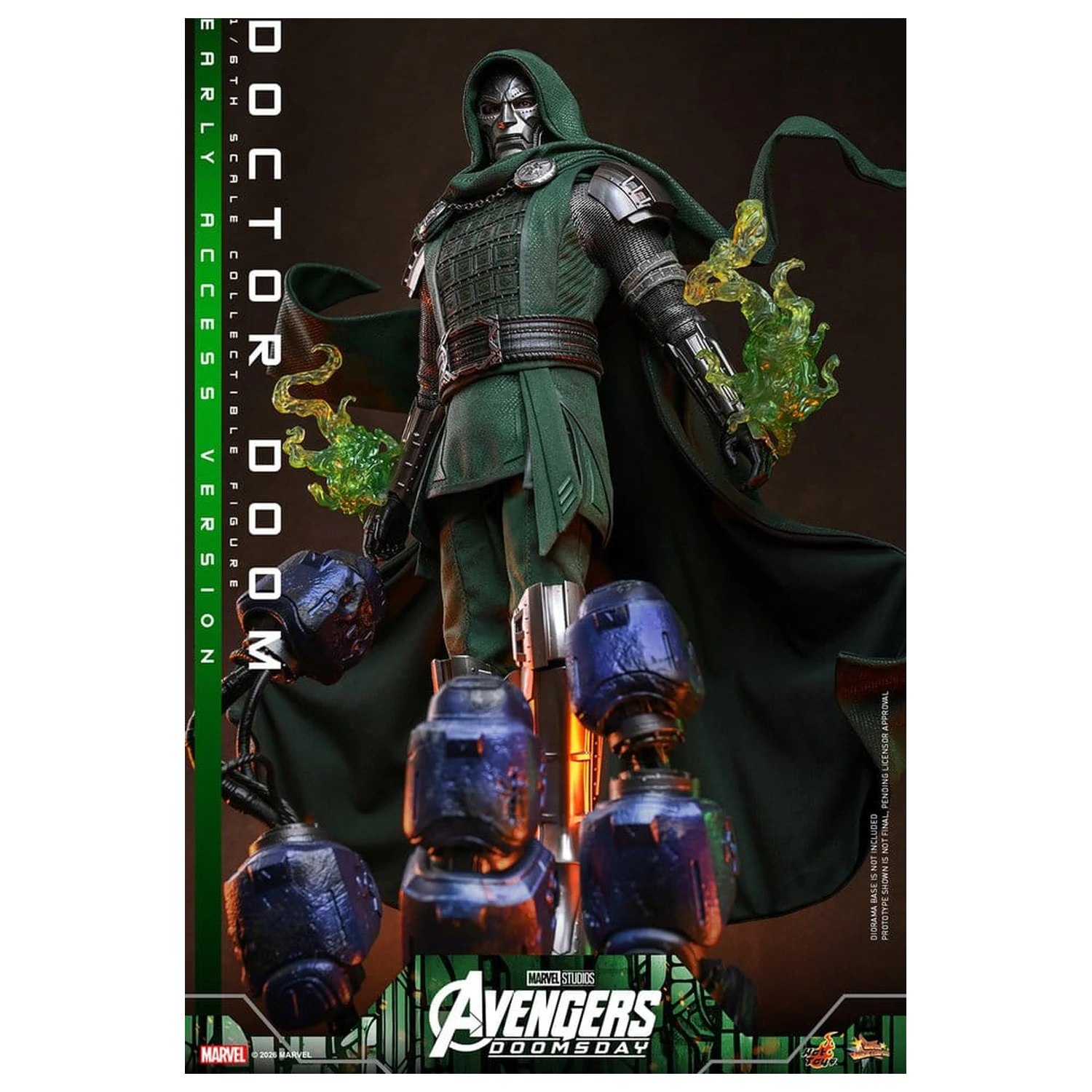 Avengers: Doomsday Movie Masterpiece Action Figure 1/6 Doctor Doom 31 cm product photo