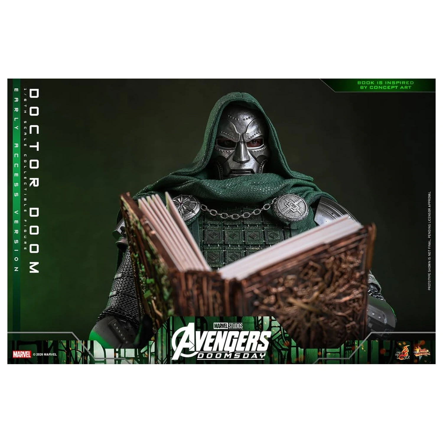 Avengers: Doomsday Movie Masterpiece Action Figure 1/6 Doctor Doom 31 cm product photo