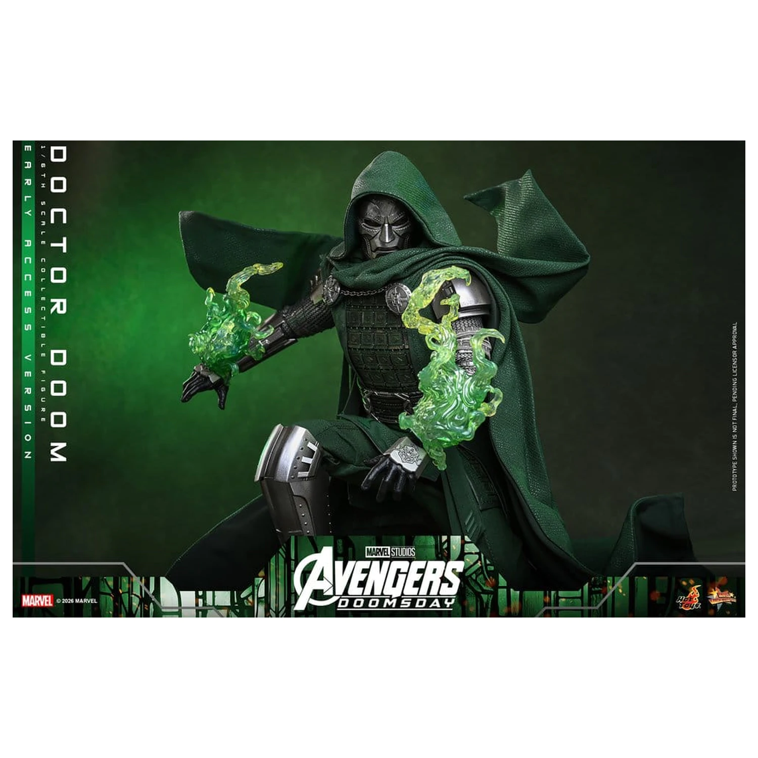 Avengers: Doomsday Movie Masterpiece Action Figure 1/6 Doctor Doom 31 cm product photo