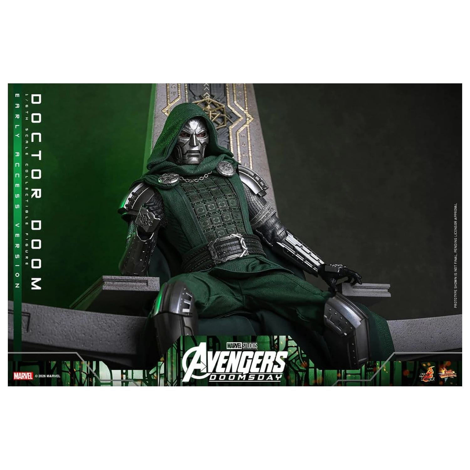 Avengers: Doomsday Movie Masterpiece Action Figure 1/6 Doctor Doom 31 cm product photo