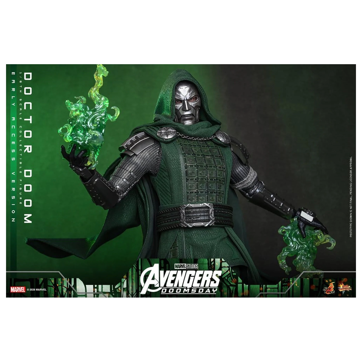 Avengers: Doomsday Movie Masterpiece Action Figure 1/6 Doctor Doom 31 cm product photo