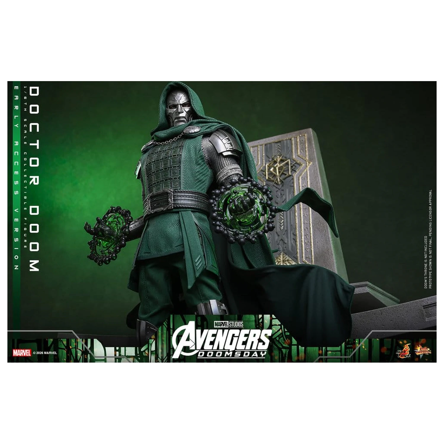 Avengers: Doomsday Movie Masterpiece Action Figure 1/6 Doctor Doom 31 cm product photo