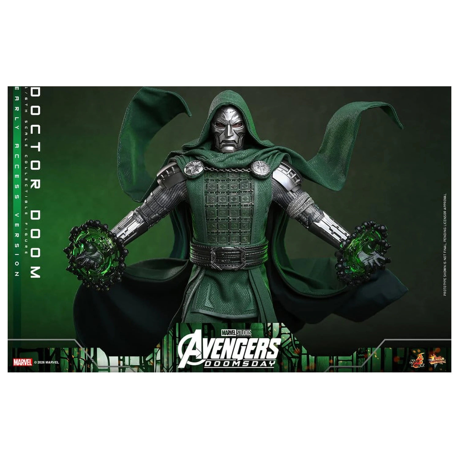 Avengers: Doomsday Movie Masterpiece Action Figure 1/6 Doctor Doom 31 cm product photo