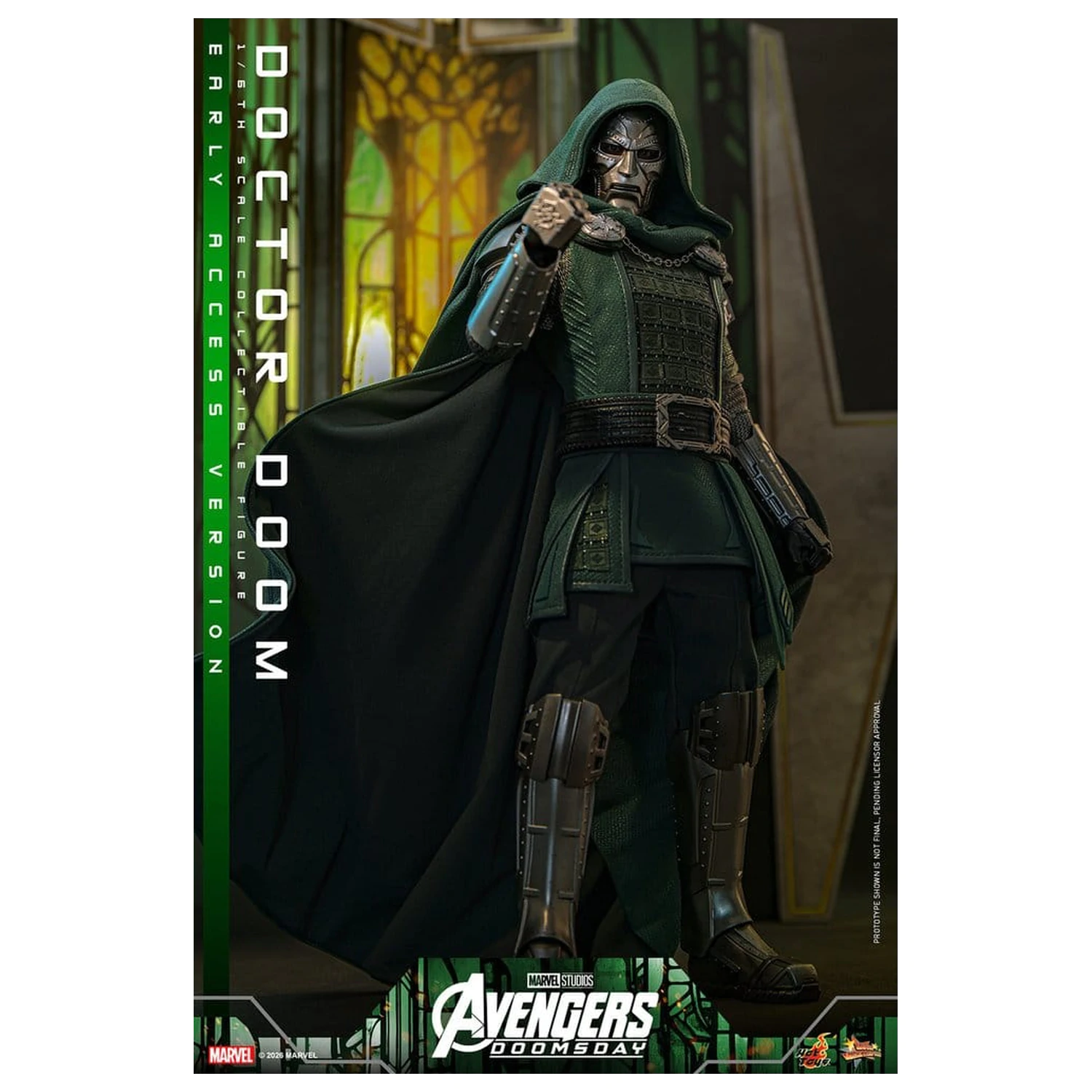 Avengers: Doomsday Movie Masterpiece Action Figure 1/6 Doctor Doom 31 cm product photo