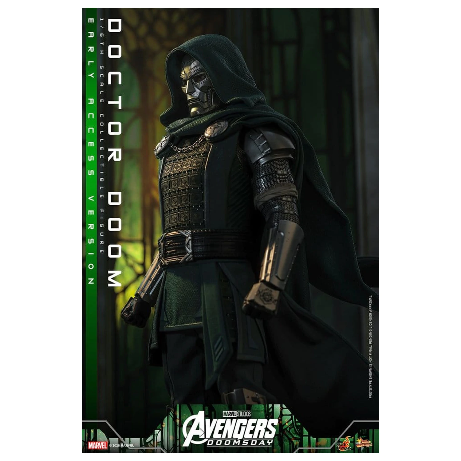 Avengers: Doomsday Movie Masterpiece Action Figure 1/6 Doctor Doom 31 cm product photo
