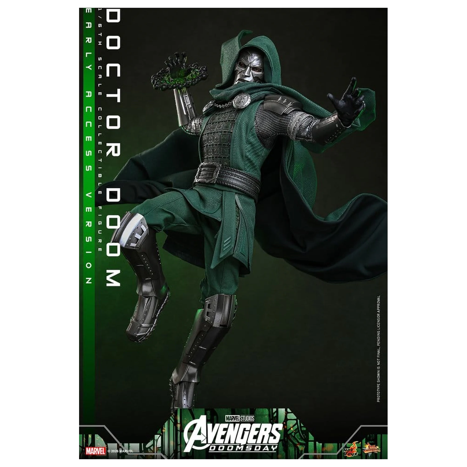 Avengers: Doomsday Movie Masterpiece Action Figure 1/6 Doctor Doom 31 cm product photo