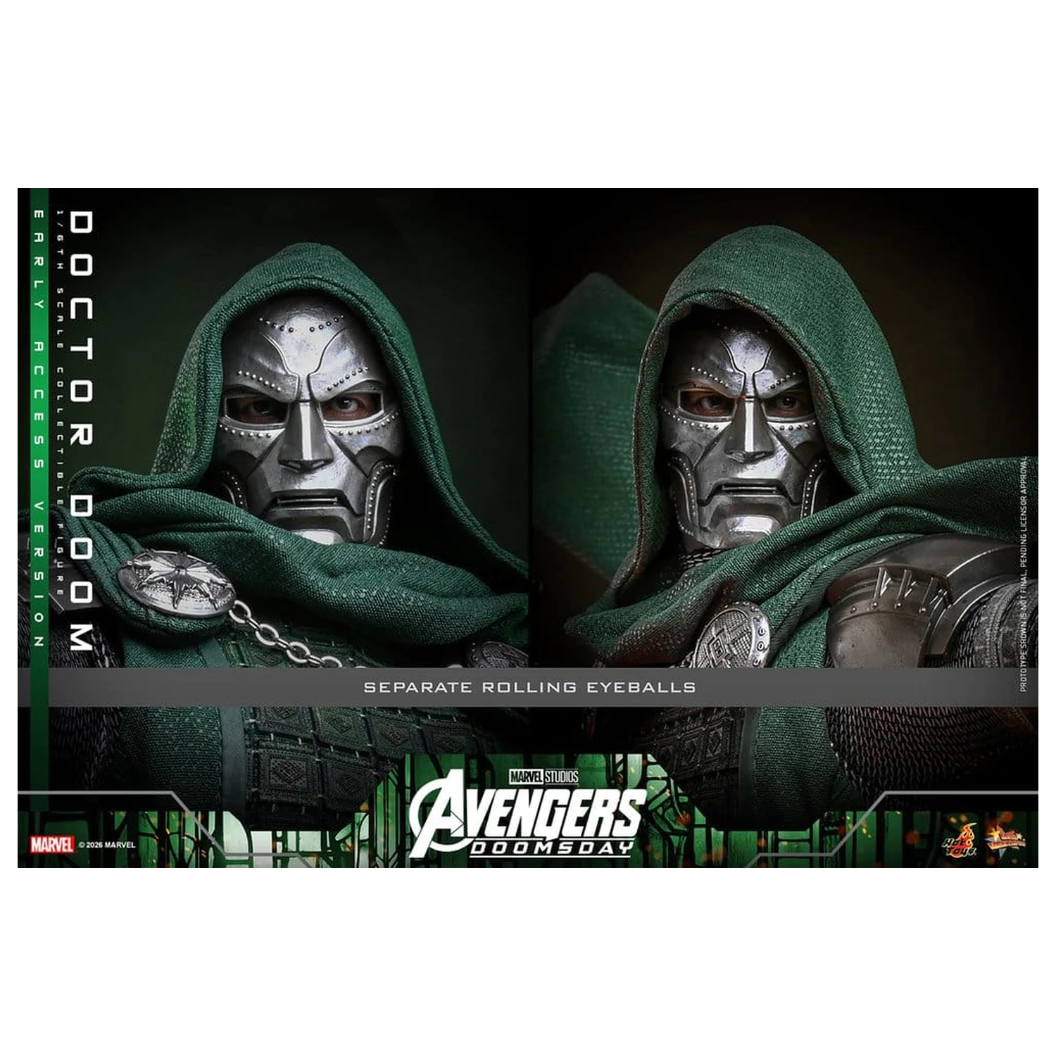 Avengers: Doomsday Movie Masterpiece Action Figure 1/6 Doctor Doom 31 cm product photo
