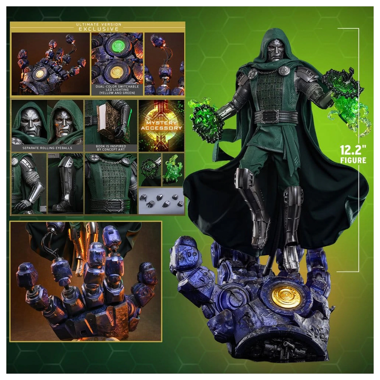 Avengers: Doomsday Movie Masterpiece Action Figure 1/6 Doctor Doom (Ultimate Version) 31 cm product photo