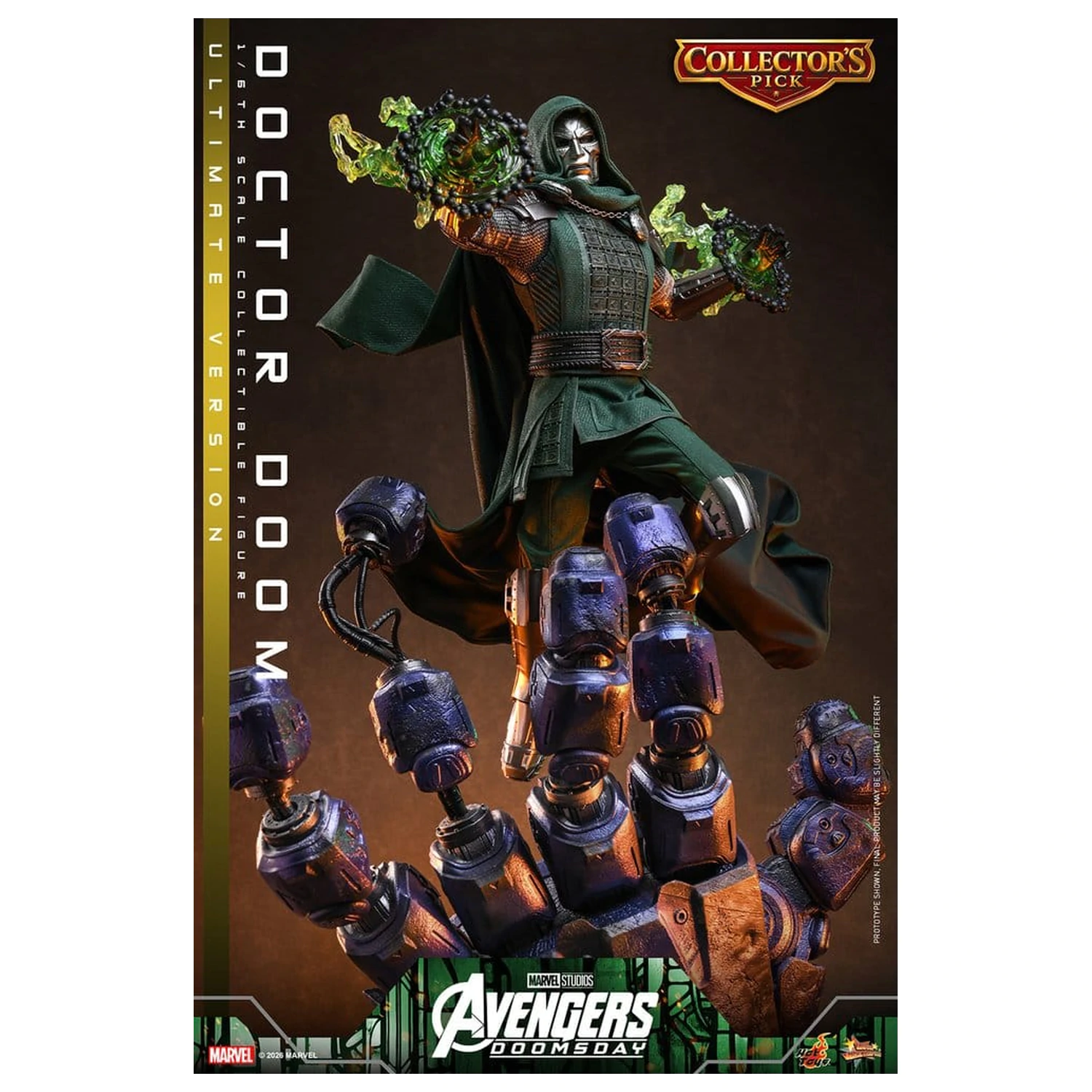 Avengers: Doomsday Movie Masterpiece Action Figure 1/6 Doctor Doom (Ultimate Version) 31 cm product photo