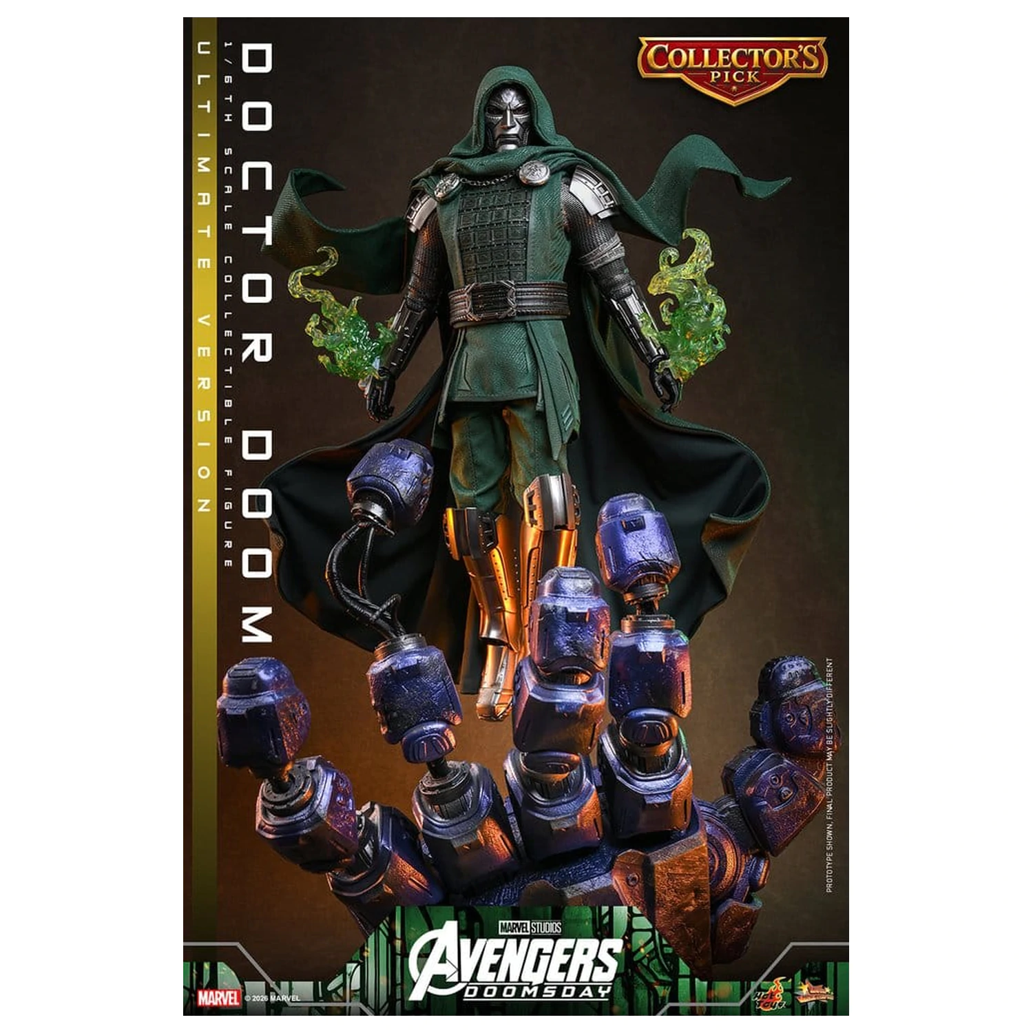 Avengers: Doomsday Movie Masterpiece Action Figure 1/6 Doctor Doom (Ultimate Version) 31 cm product photo