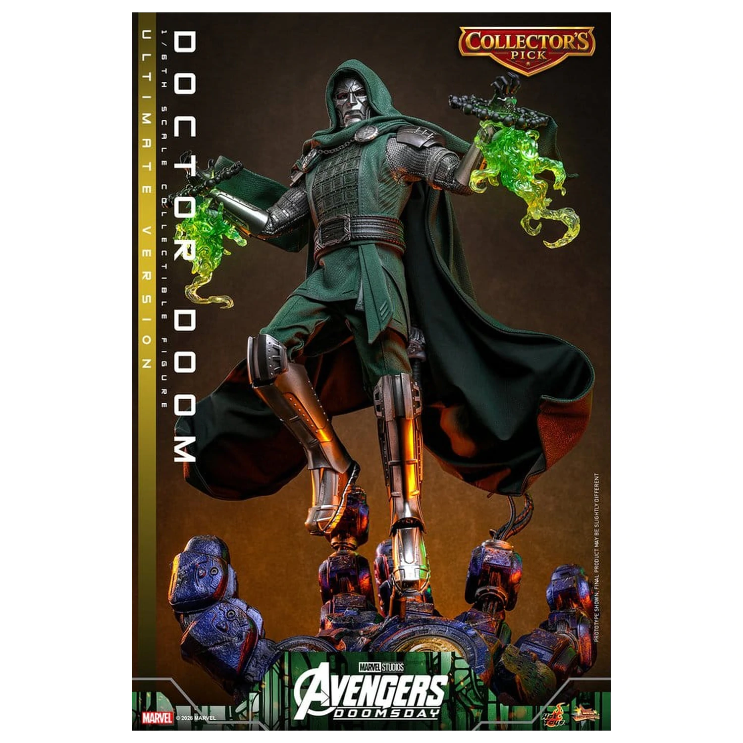 Avengers: Doomsday Movie Masterpiece Action Figure 1/6 Doctor Doom (Ultimate Version) 31 cm product photo