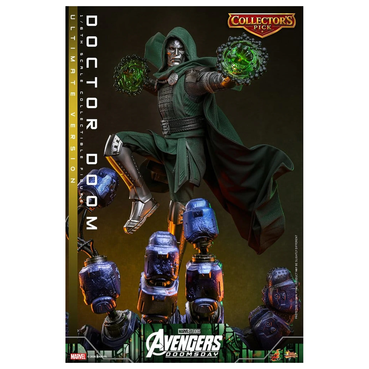 Avengers: Doomsday Movie Masterpiece Action Figure 1/6 Doctor Doom (Ultimate Version) 31 cm product photo