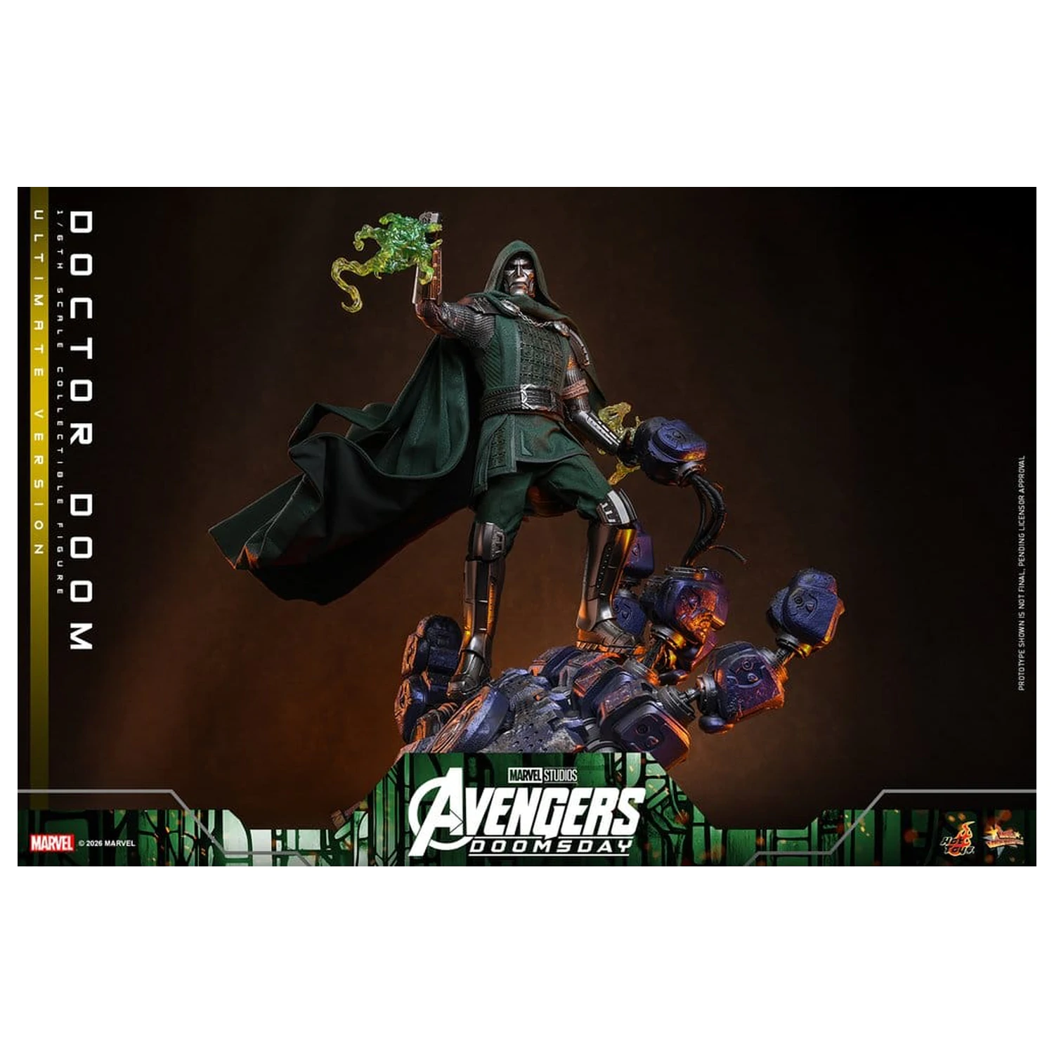 Avengers: Doomsday Movie Masterpiece Action Figure 1/6 Doctor Doom (Ultimate Version) 31 cm product photo