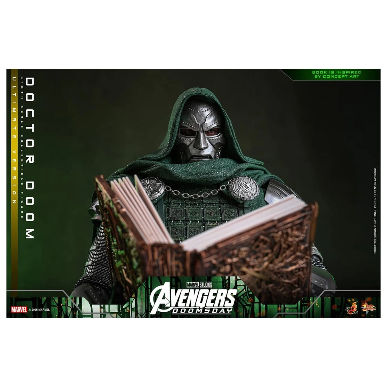 Avengers: Doomsday Movie Masterpiece Action Figure 1/6 Doctor Doom (Ultimate Version) 31 cm product photo