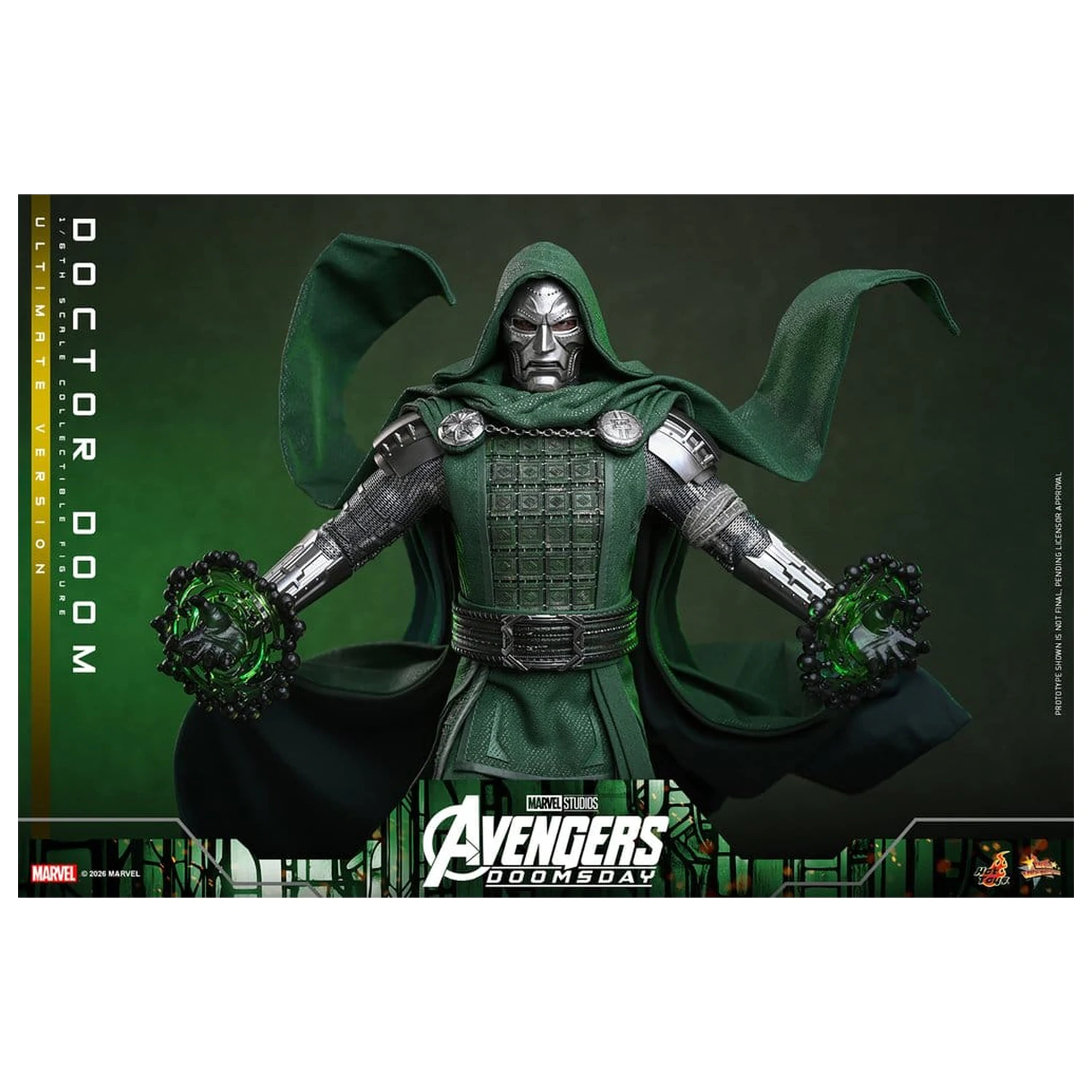 Avengers: Doomsday Movie Masterpiece Action Figure 1/6 Doctor Doom (Ultimate Version) 31 cm product photo