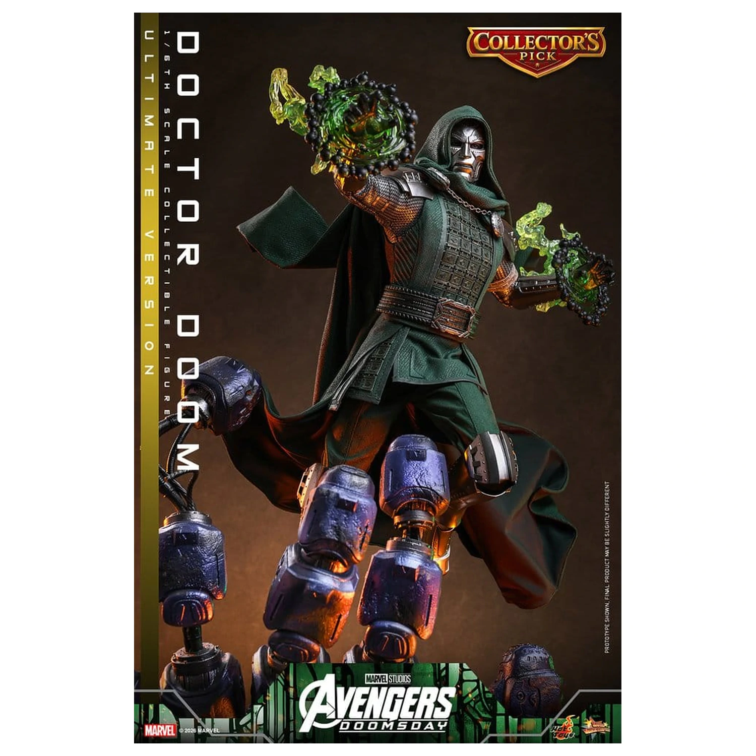 Avengers: Doomsday Movie Masterpiece Action Figure 1/6 Doctor Doom (Ultimate Version) 31 cm product photo