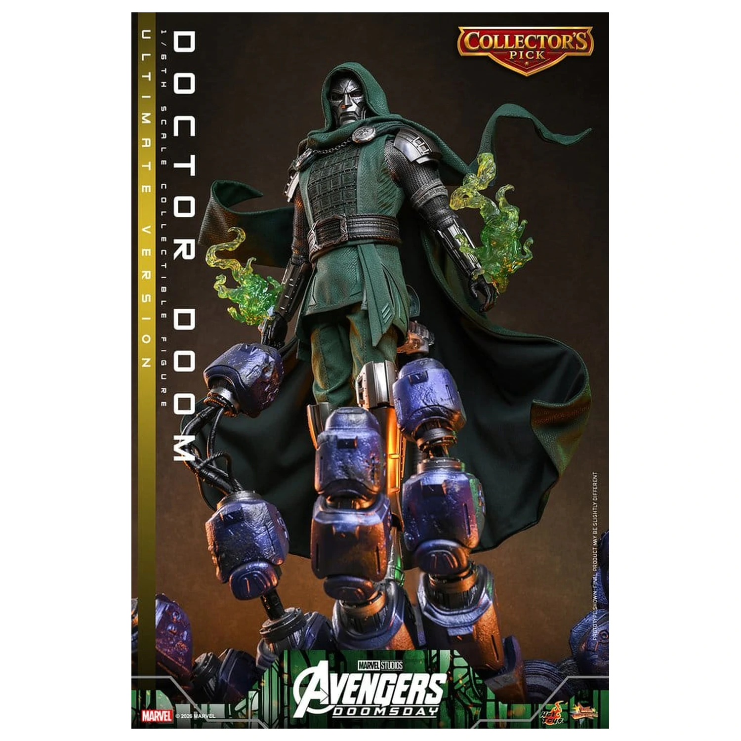 Avengers: Doomsday Movie Masterpiece Action Figure 1/6 Doctor Doom (Ultimate Version) 31 cm product photo