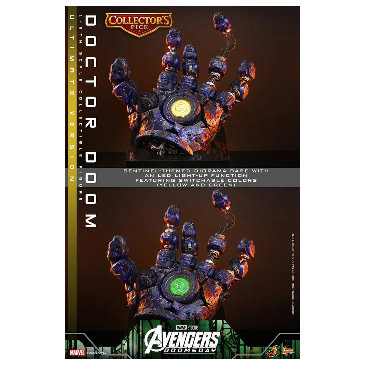 Avengers: Doomsday Movie Masterpiece Action Figure 1/6 Doctor Doom (Ultimate Version) 31 cm product photo