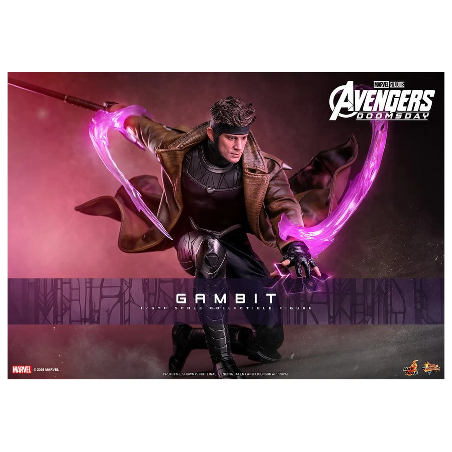 Avengers: Doomsday Movie Masterpiece Action Figure 1/6 Gambit 31 cm product photo