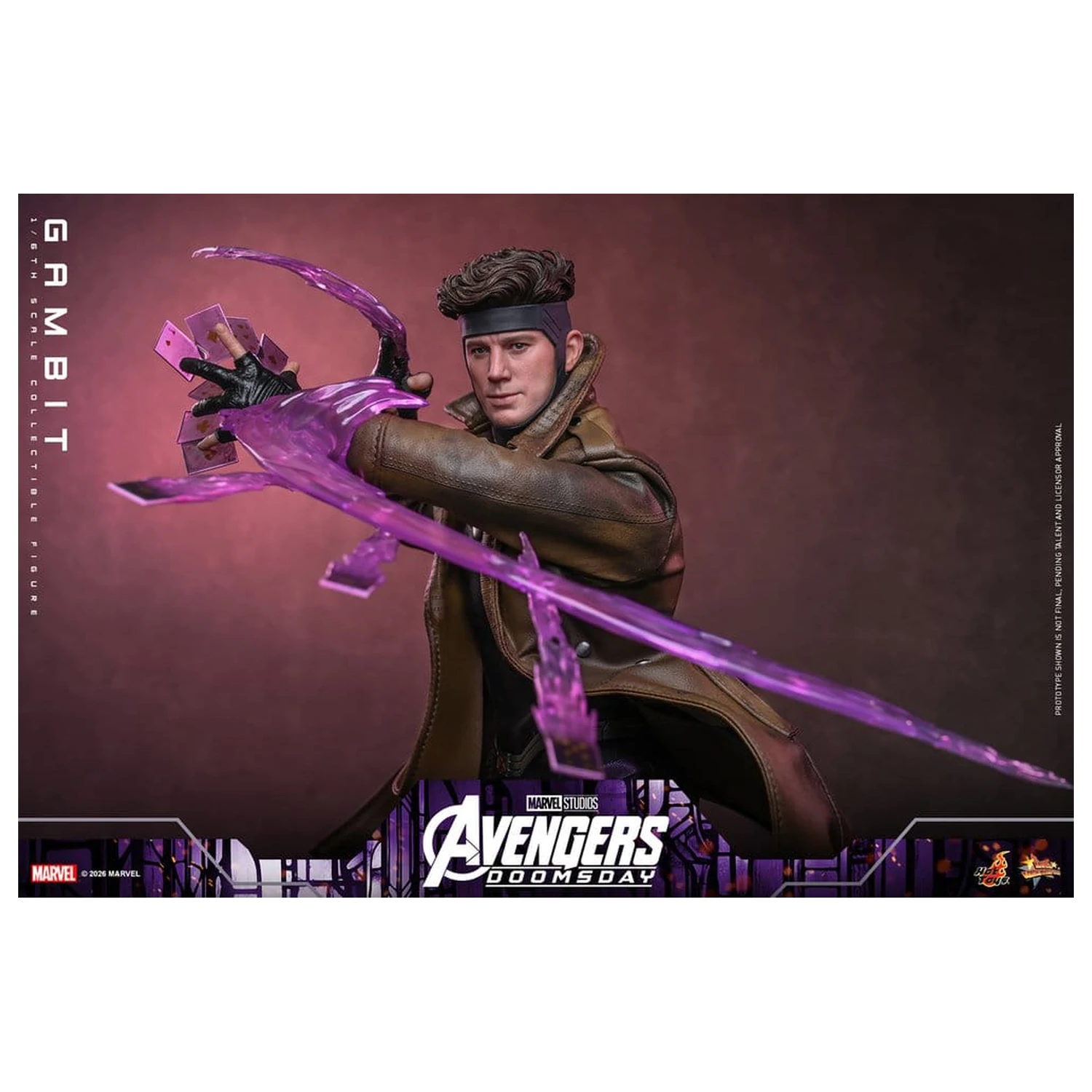 Avengers: Doomsday Movie Masterpiece Action Figure 1/6 Gambit 31 cm product photo