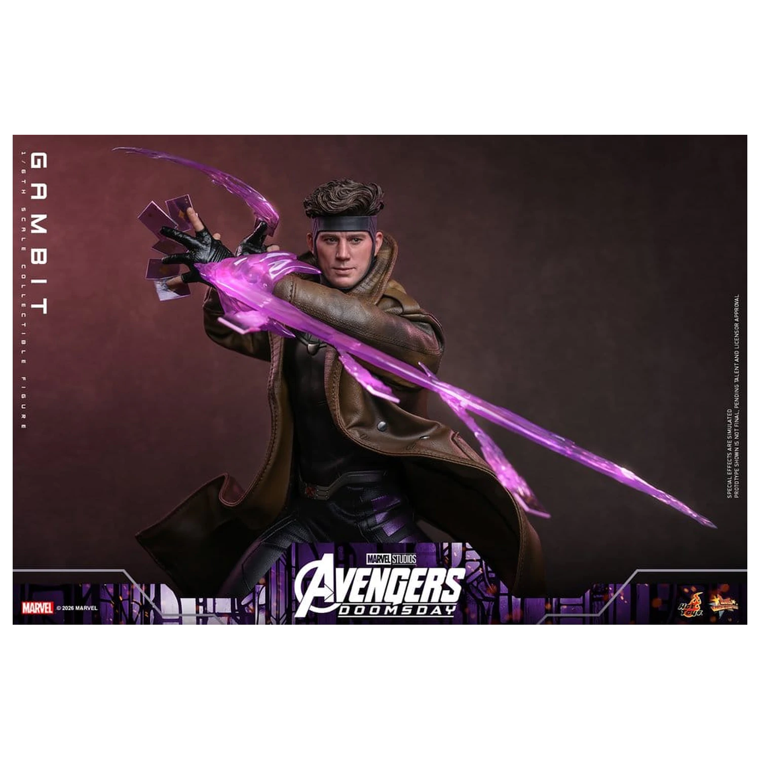 Avengers: Doomsday Movie Masterpiece Action Figure 1/6 Gambit 31 cm product photo
