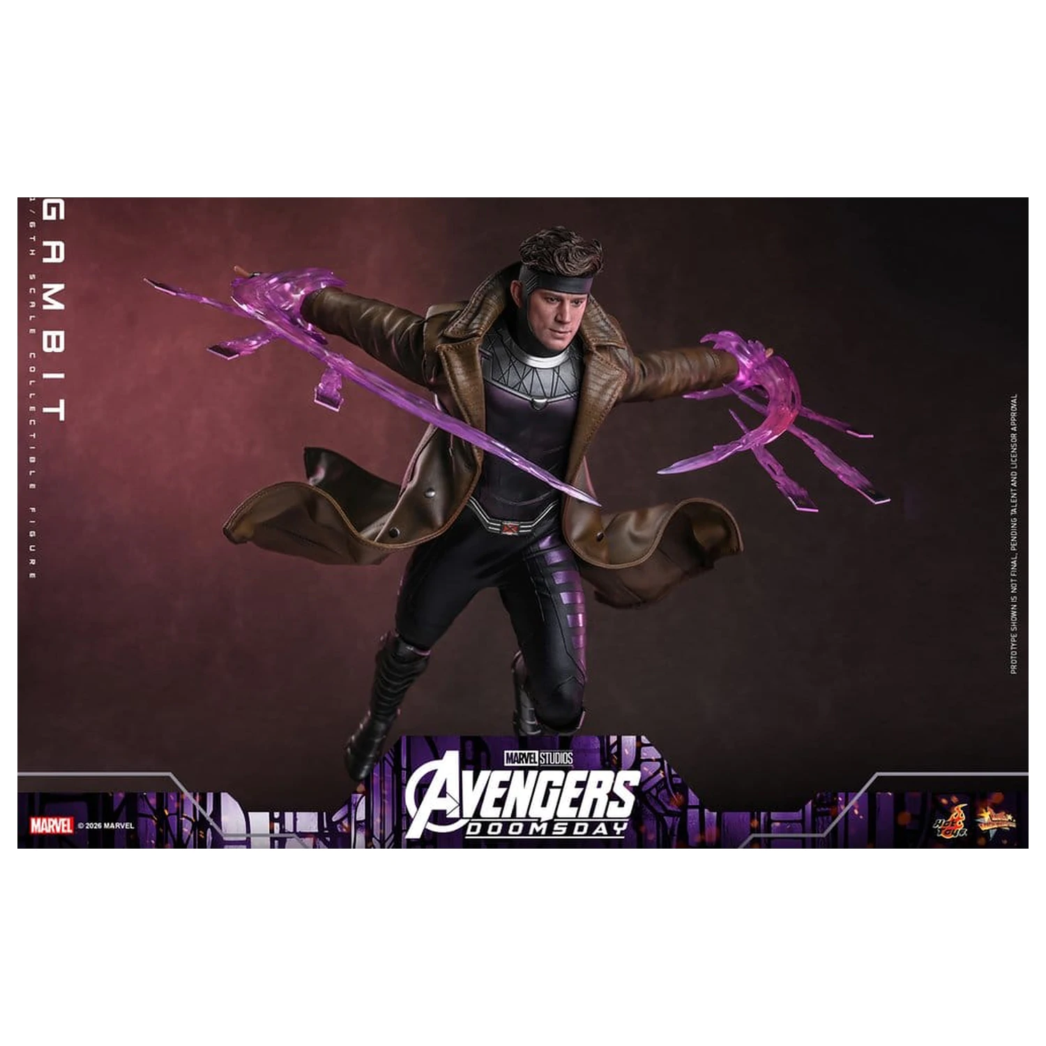 Avengers: Doomsday Movie Masterpiece Action Figure 1/6 Gambit 31 cm product photo