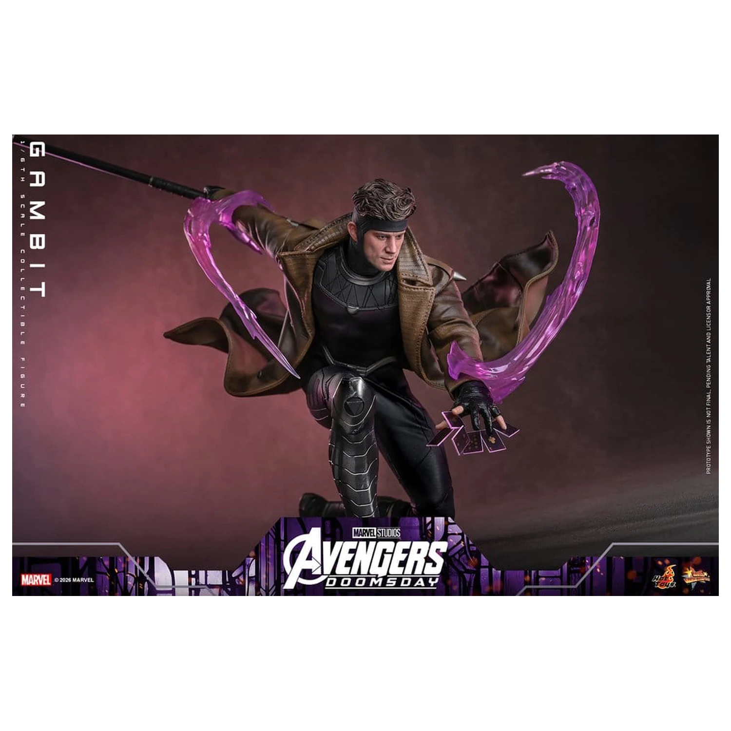 Avengers: Doomsday Movie Masterpiece Action Figure 1/6 Gambit 31 cm product photo