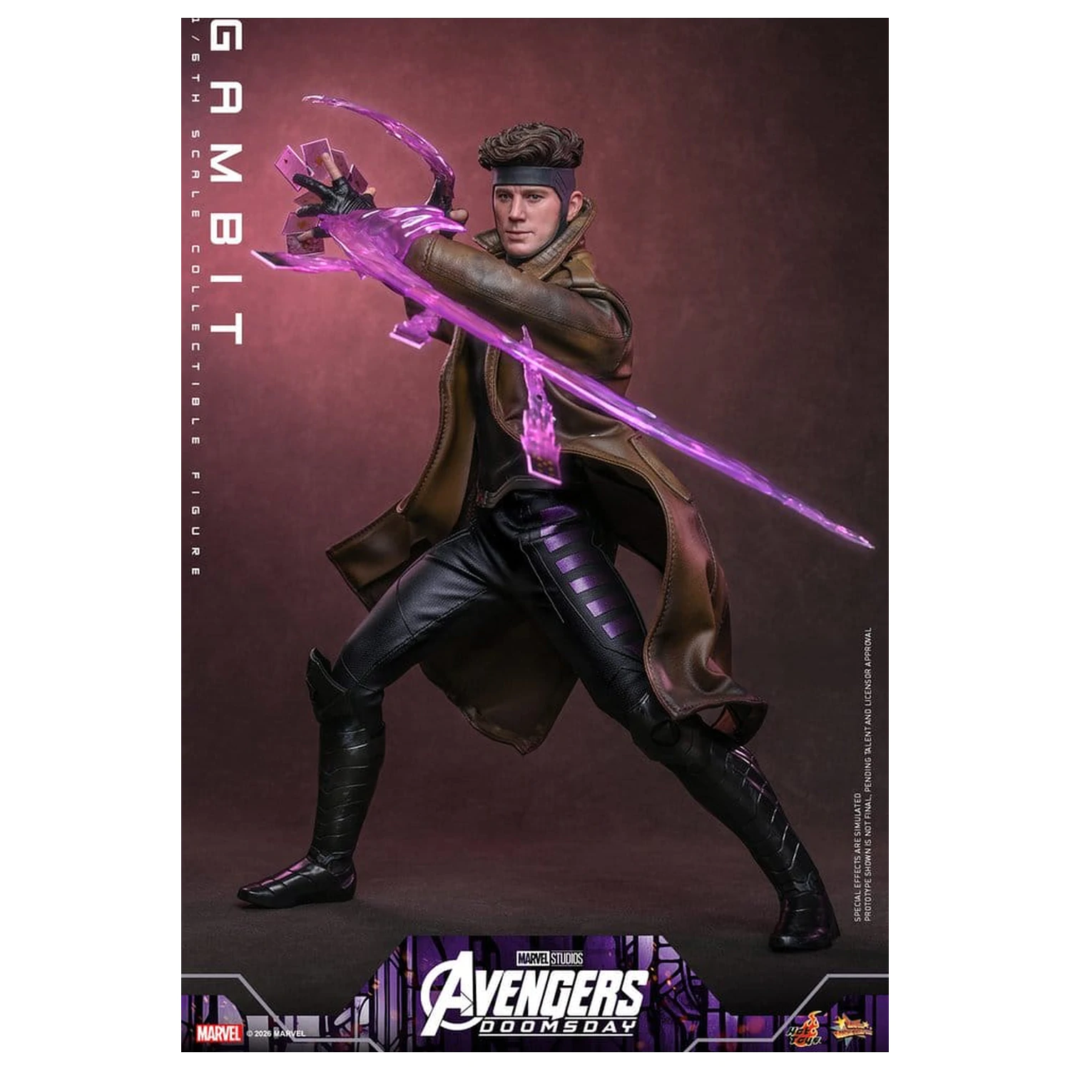 Avengers: Doomsday Movie Masterpiece Action Figure 1/6 Gambit 31 cm product photo