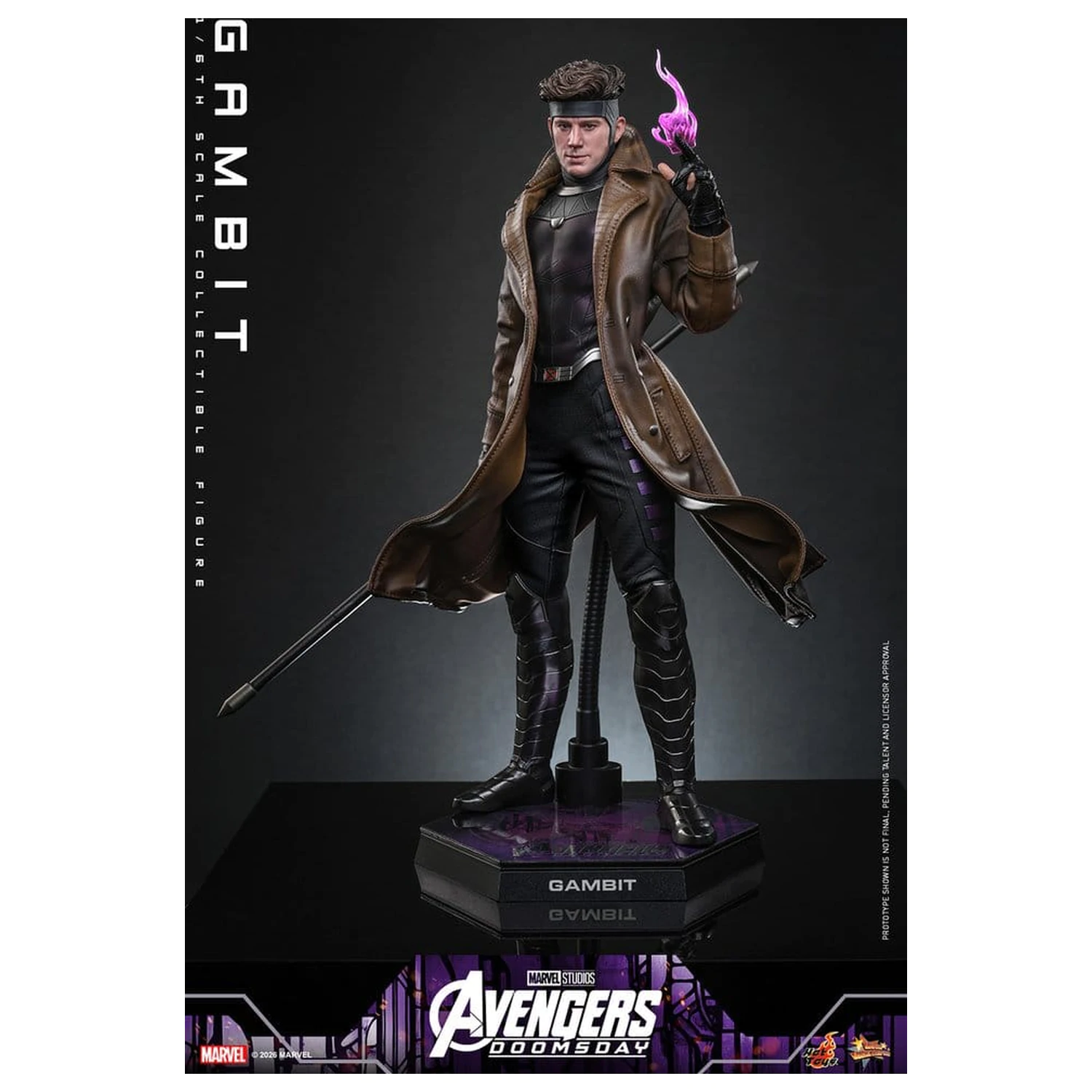 Avengers: Doomsday Movie Masterpiece Action Figure 1/6 Gambit 31 cm product photo