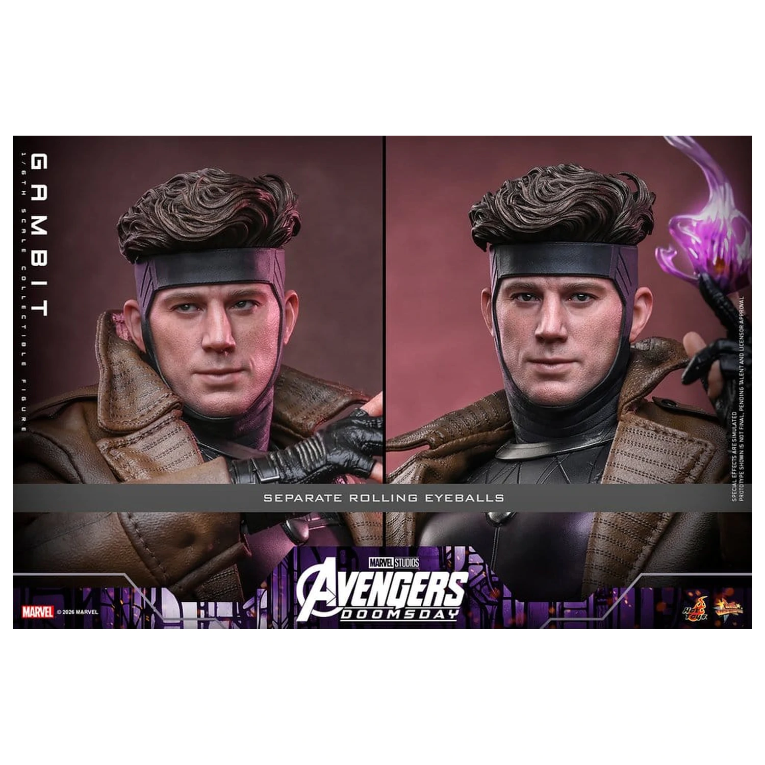 Avengers: Doomsday Movie Masterpiece Action Figure 1/6 Gambit 31 cm product photo