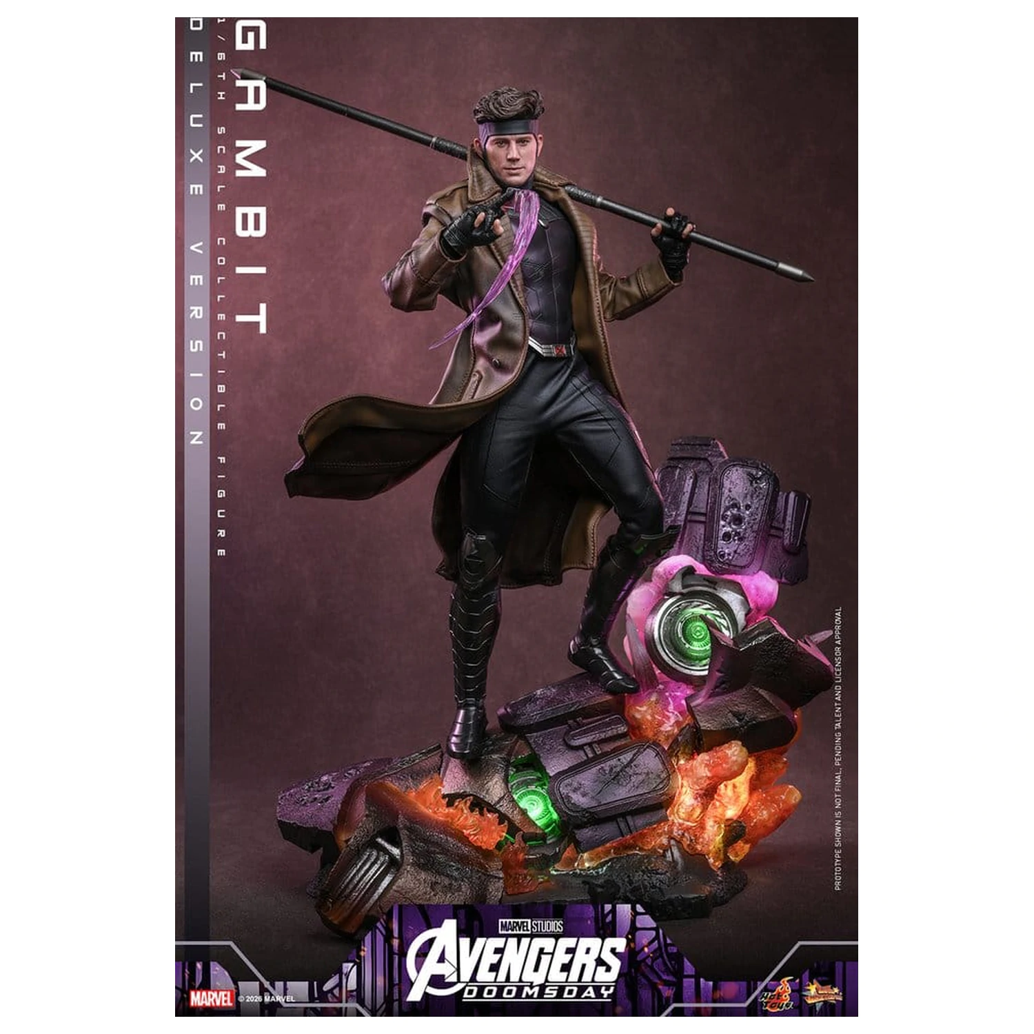 Avengers: Doomsday Movie Masterpiece Action Figure 1/6 Gambit (Deluxe Version) 31 cm product photo
