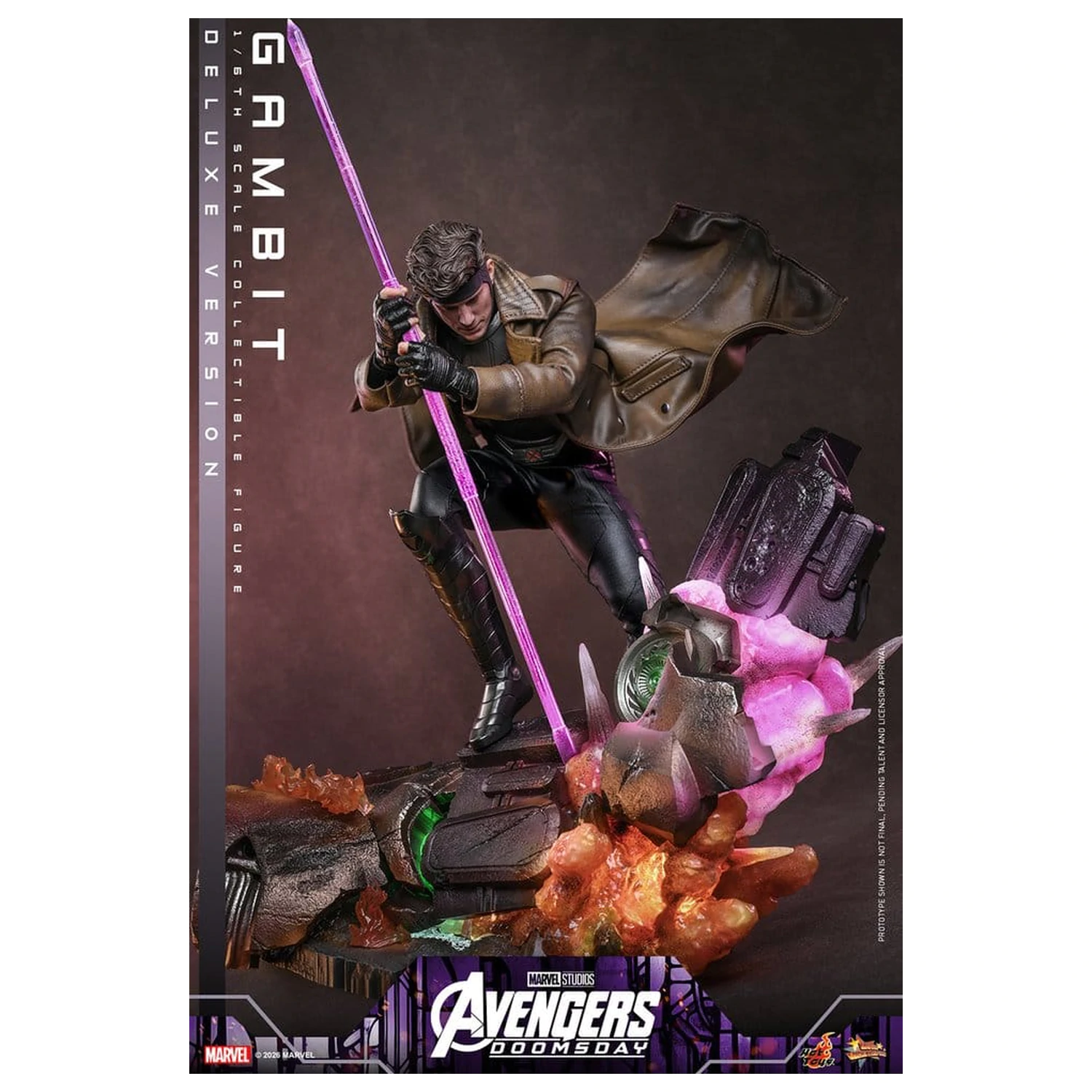Avengers: Doomsday Movie Masterpiece Action Figure 1/6 Gambit (Deluxe Version) 31 cm product photo