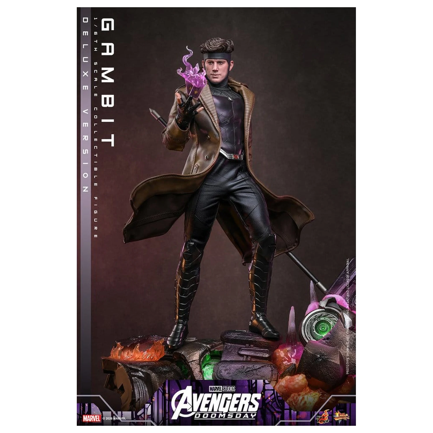Avengers: Doomsday Movie Masterpiece Action Figure 1/6 Gambit (Deluxe Version) 31 cm product photo