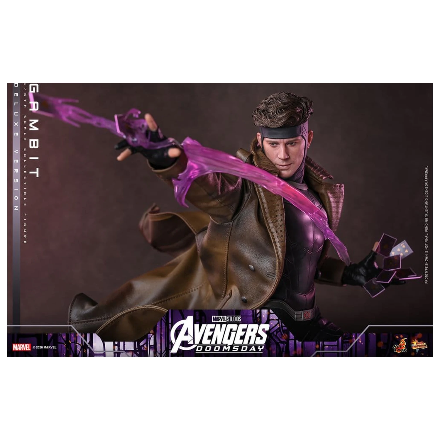 Avengers: Doomsday Movie Masterpiece Action Figure 1/6 Gambit (Deluxe Version) 31 cm product photo