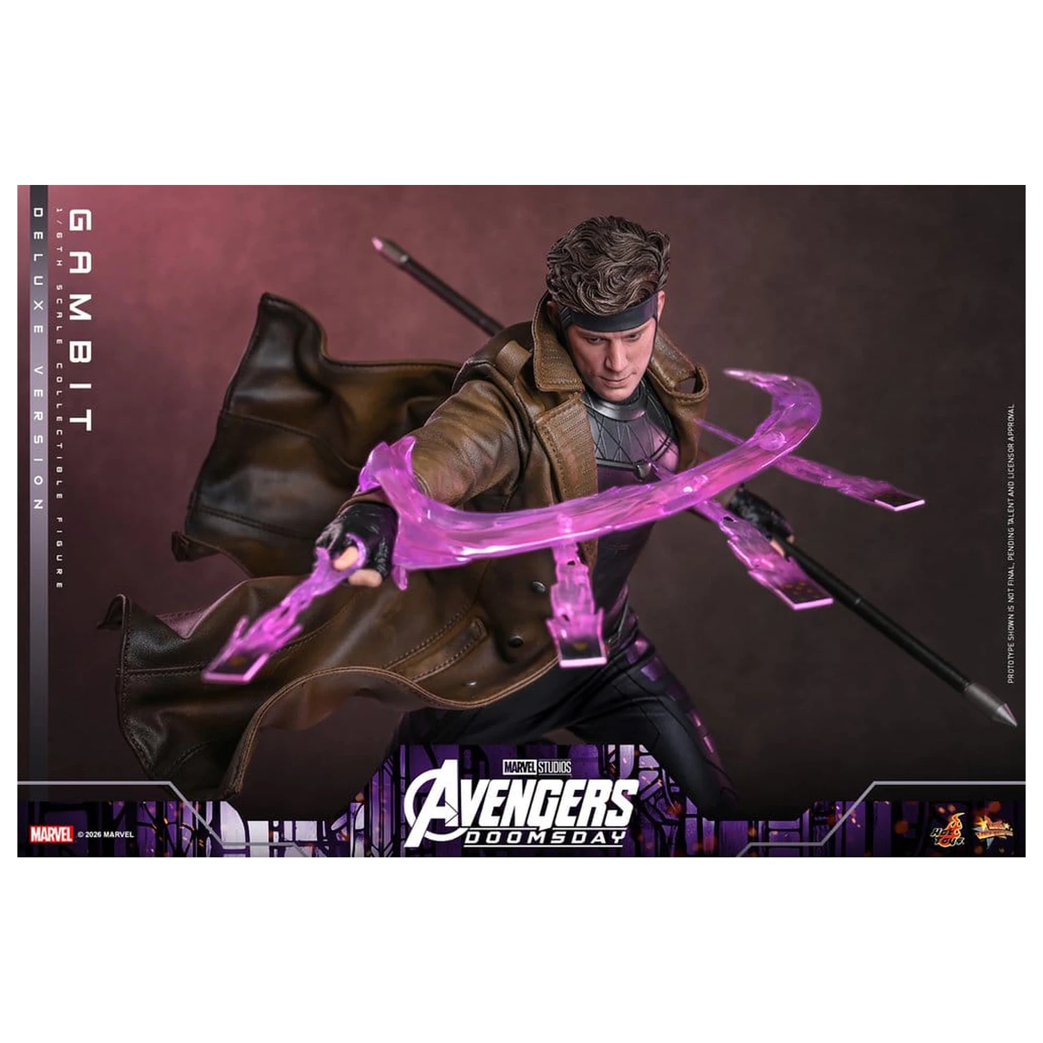 Avengers: Doomsday Movie Masterpiece Action Figure 1/6 Gambit (Deluxe Version) 31 cm product photo
