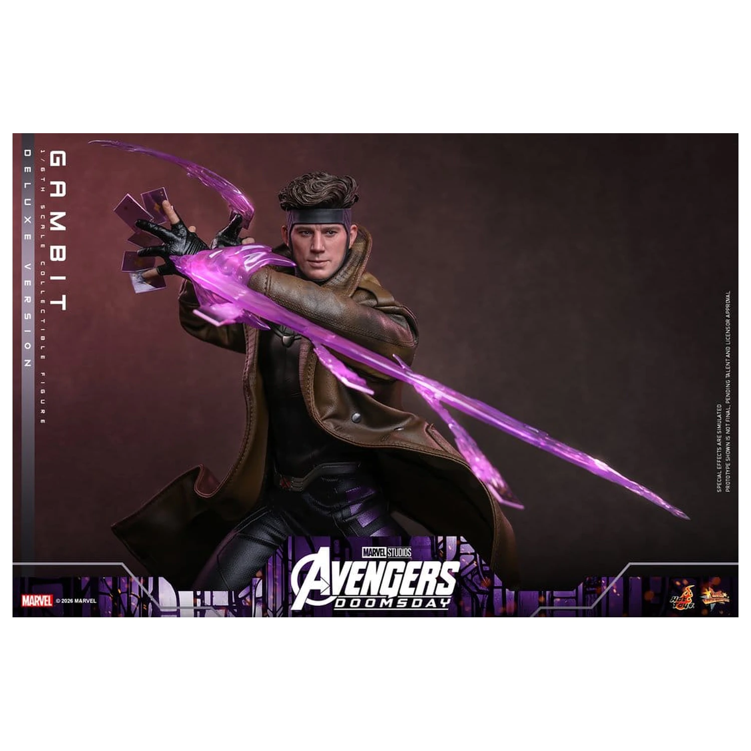 Avengers: Doomsday Movie Masterpiece Action Figure 1/6 Gambit (Deluxe Version) 31 cm product photo