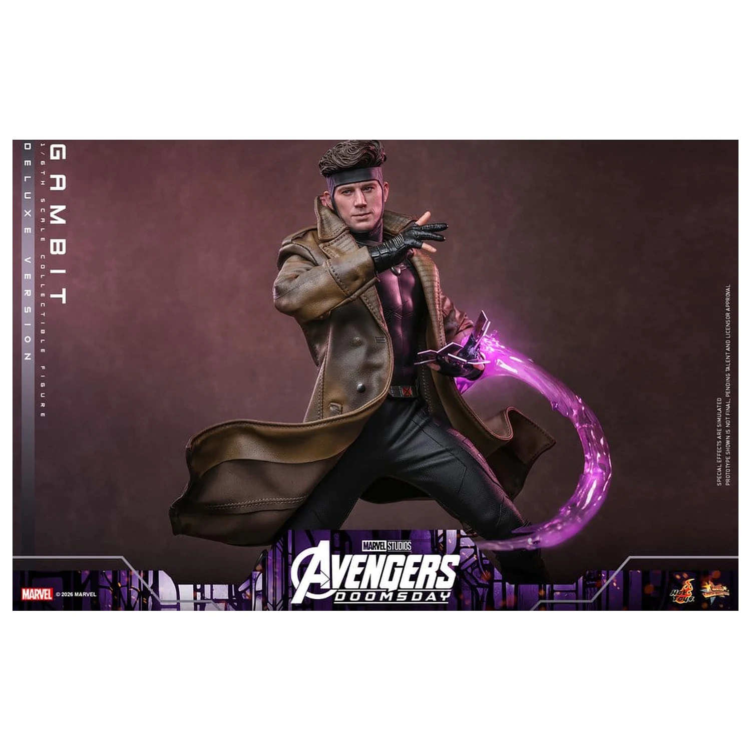 Avengers: Doomsday Movie Masterpiece Action Figure 1/6 Gambit (Deluxe Version) 31 cm product photo