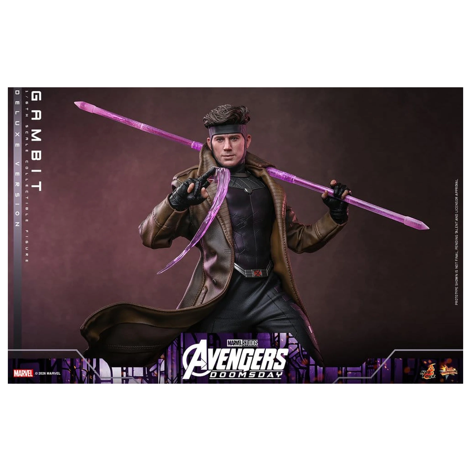 Avengers: Doomsday Movie Masterpiece Action Figure 1/6 Gambit (Deluxe Version) 31 cm product photo