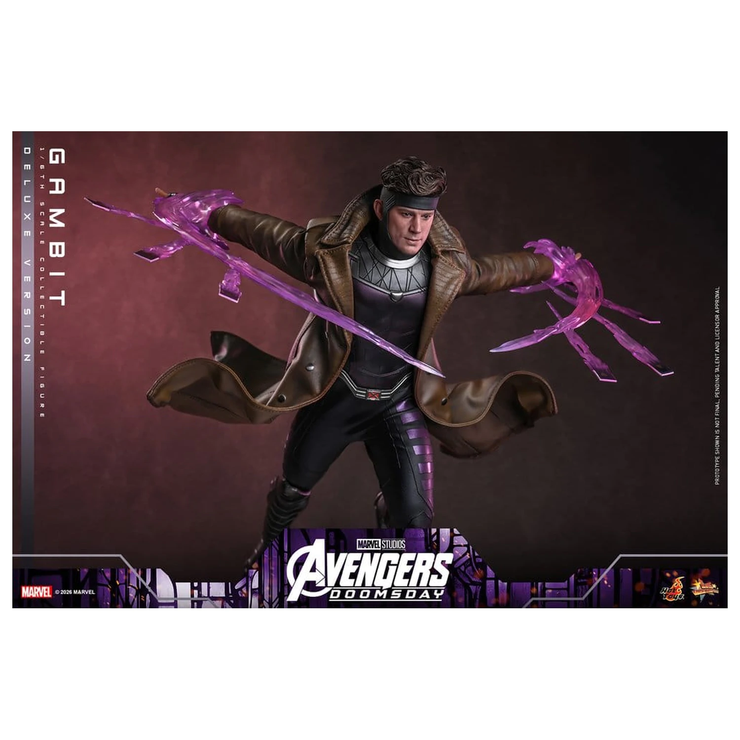 Avengers: Doomsday Movie Masterpiece Action Figure 1/6 Gambit (Deluxe Version) 31 cm product photo