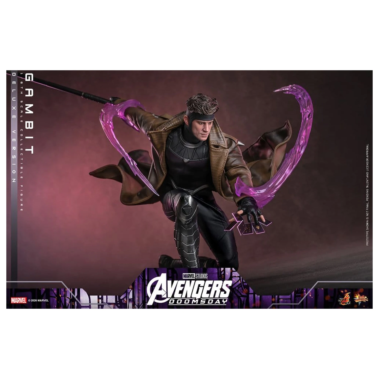 Avengers: Doomsday Movie Masterpiece Action Figure 1/6 Gambit (Deluxe Version) 31 cm product photo
