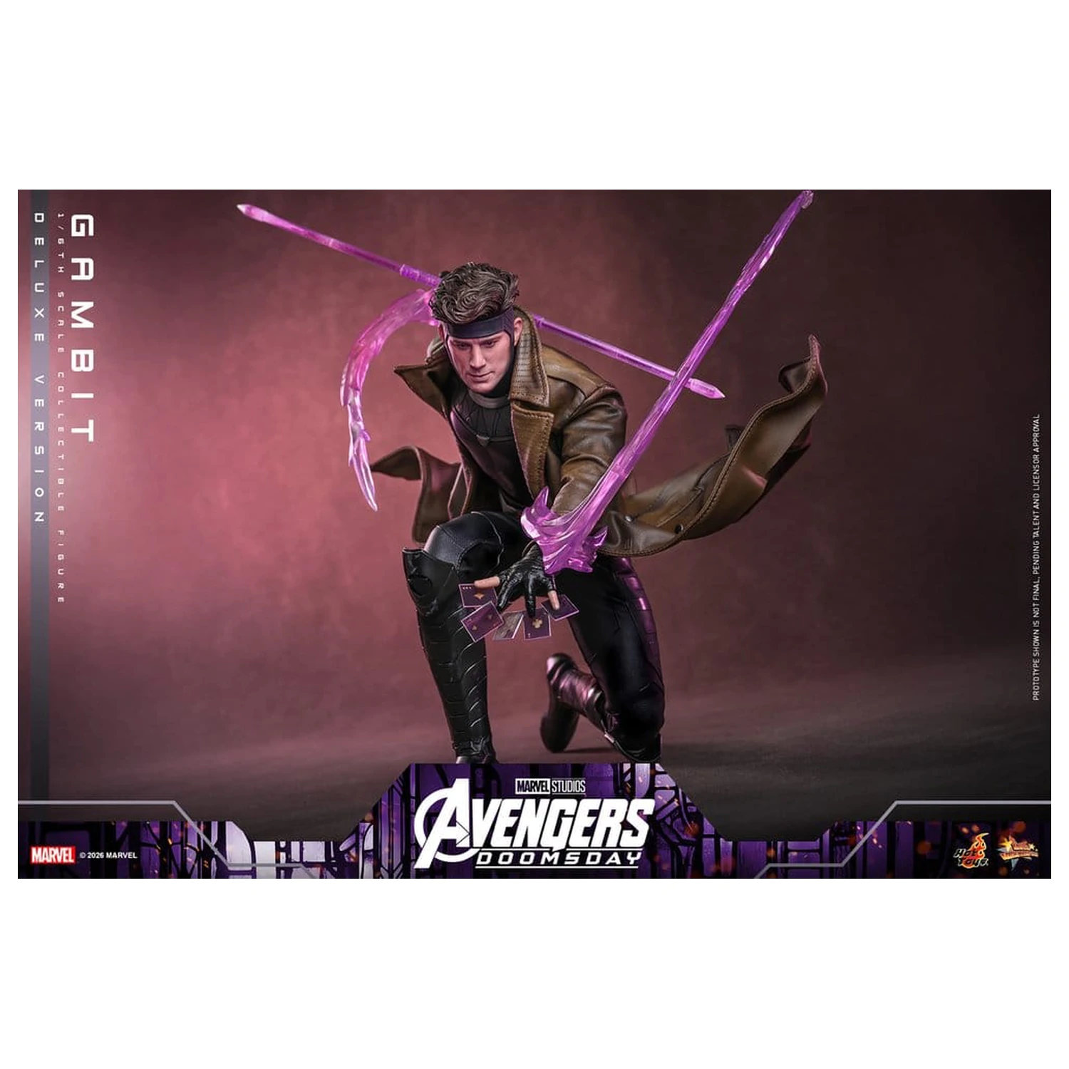 Avengers: Doomsday Movie Masterpiece Action Figure 1/6 Gambit (Deluxe Version) 31 cm product photo