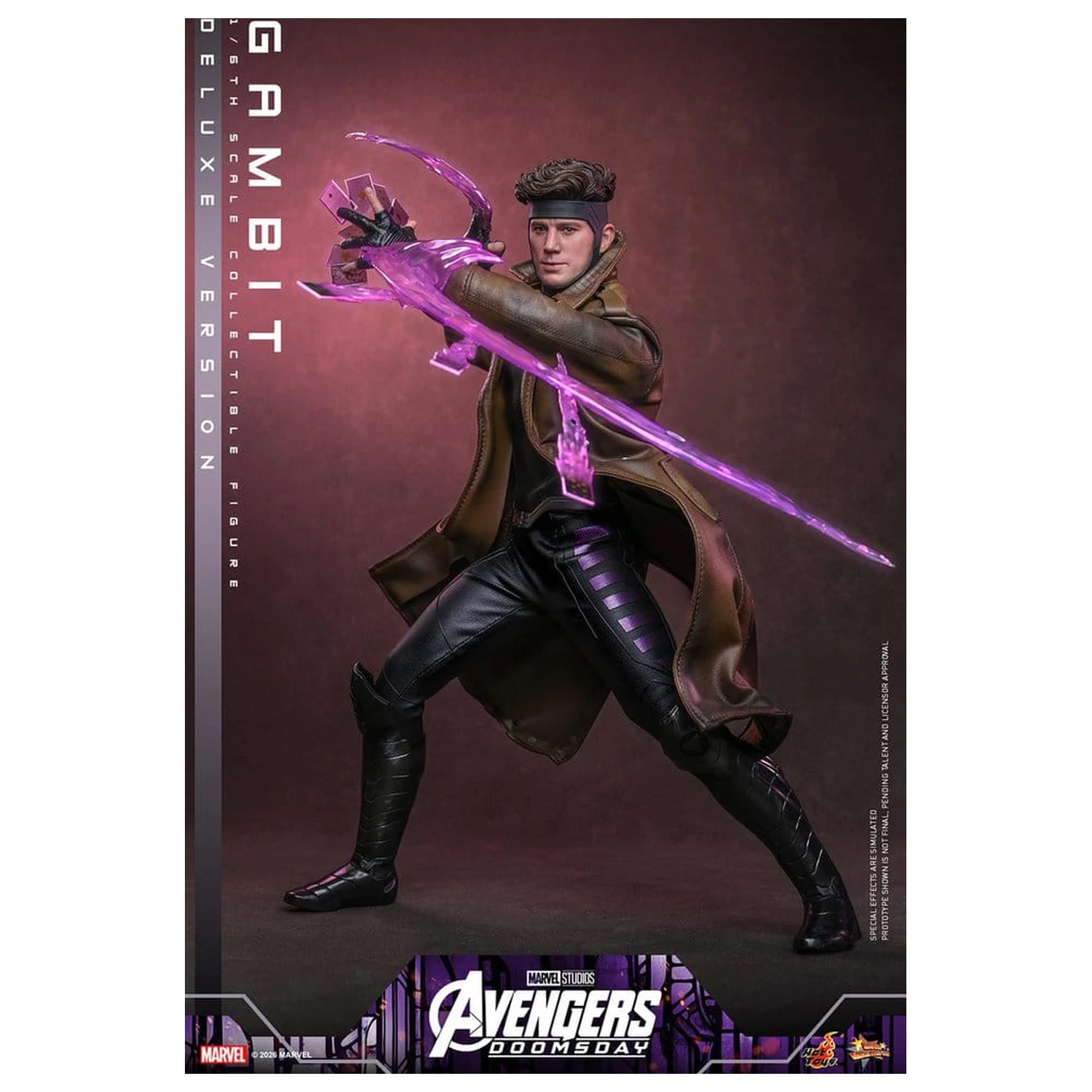 Avengers: Doomsday Movie Masterpiece Action Figure 1/6 Gambit (Deluxe Version) 31 cm product photo
